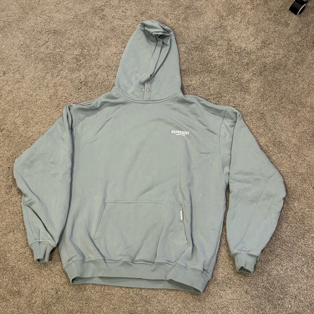 Represent Owners Club Hoodie Powder Blue